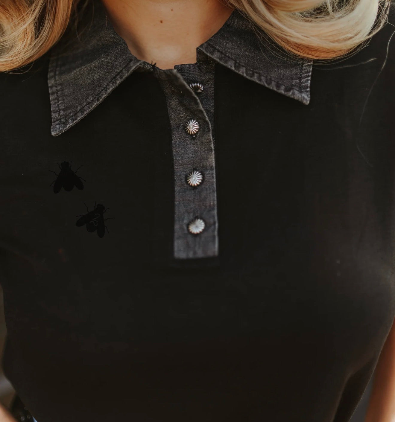 BROCKTON TOP *MIDNIGHT