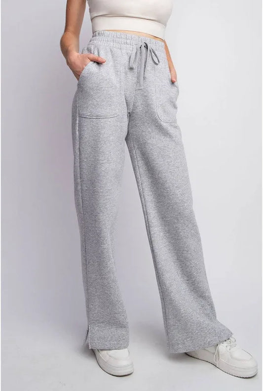 Rae Mode French Terry Straight Leg Pants