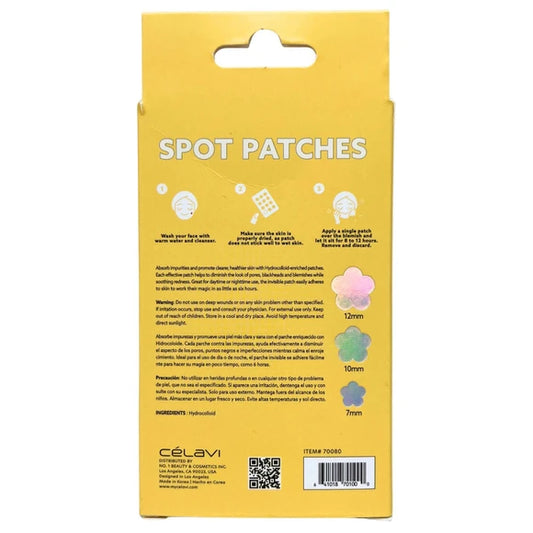 Celavi 36 Piece Hologram Flower Hydrocolloid Spot Treatment Patches