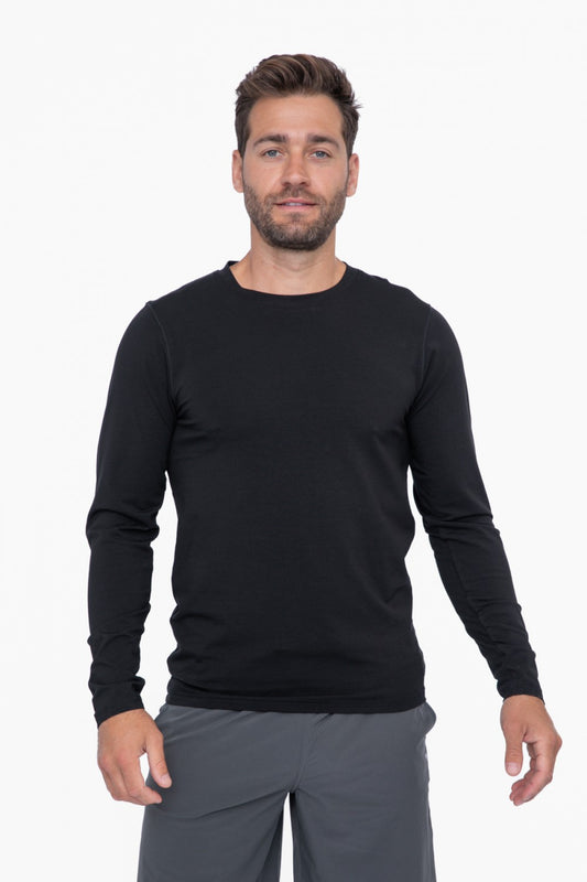 Men’s / Unisex Pima Cotton Blend Long Sleeve