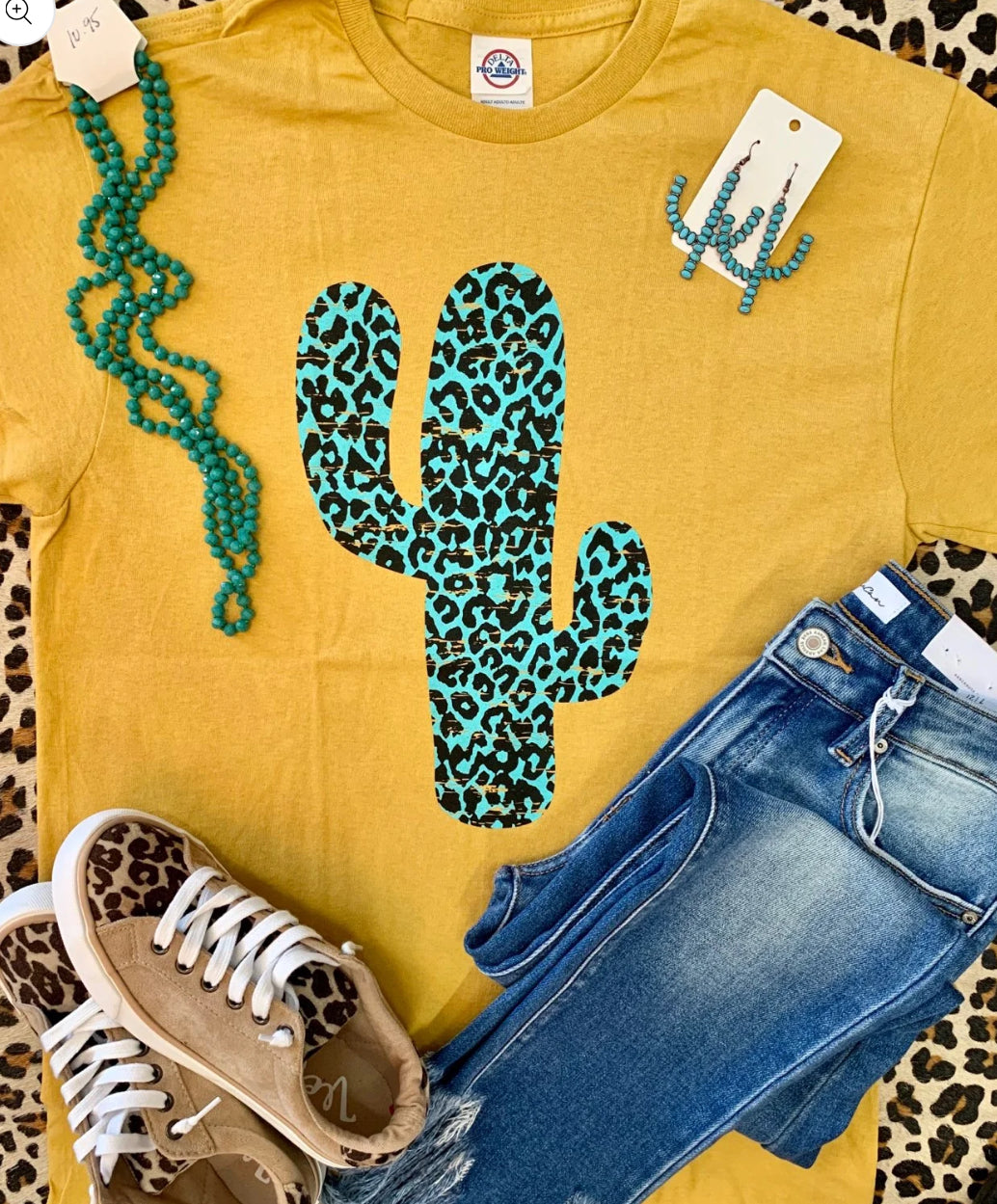 Mustard Cactus Tee