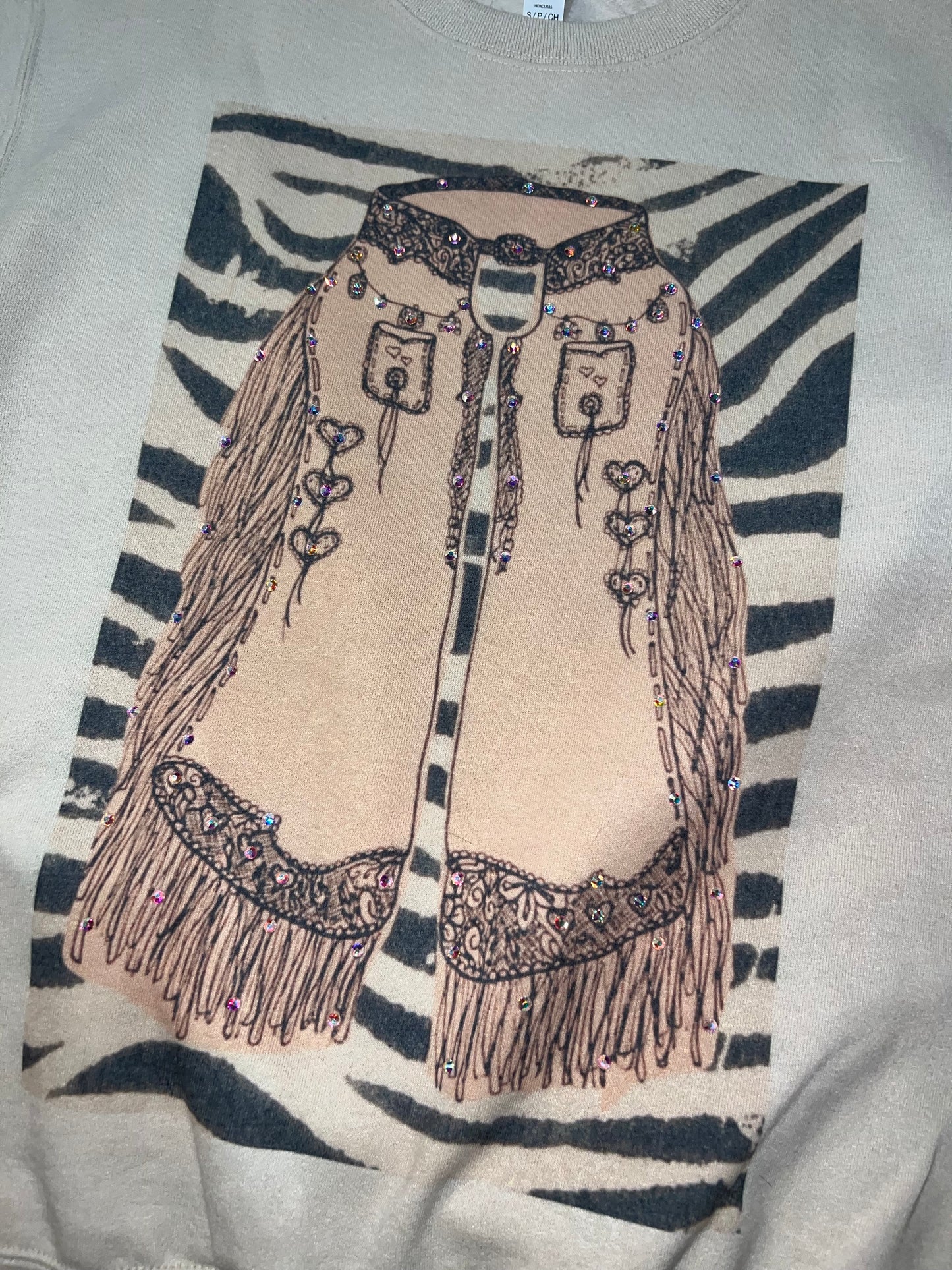 Zebra Leggins Sweatshirt
