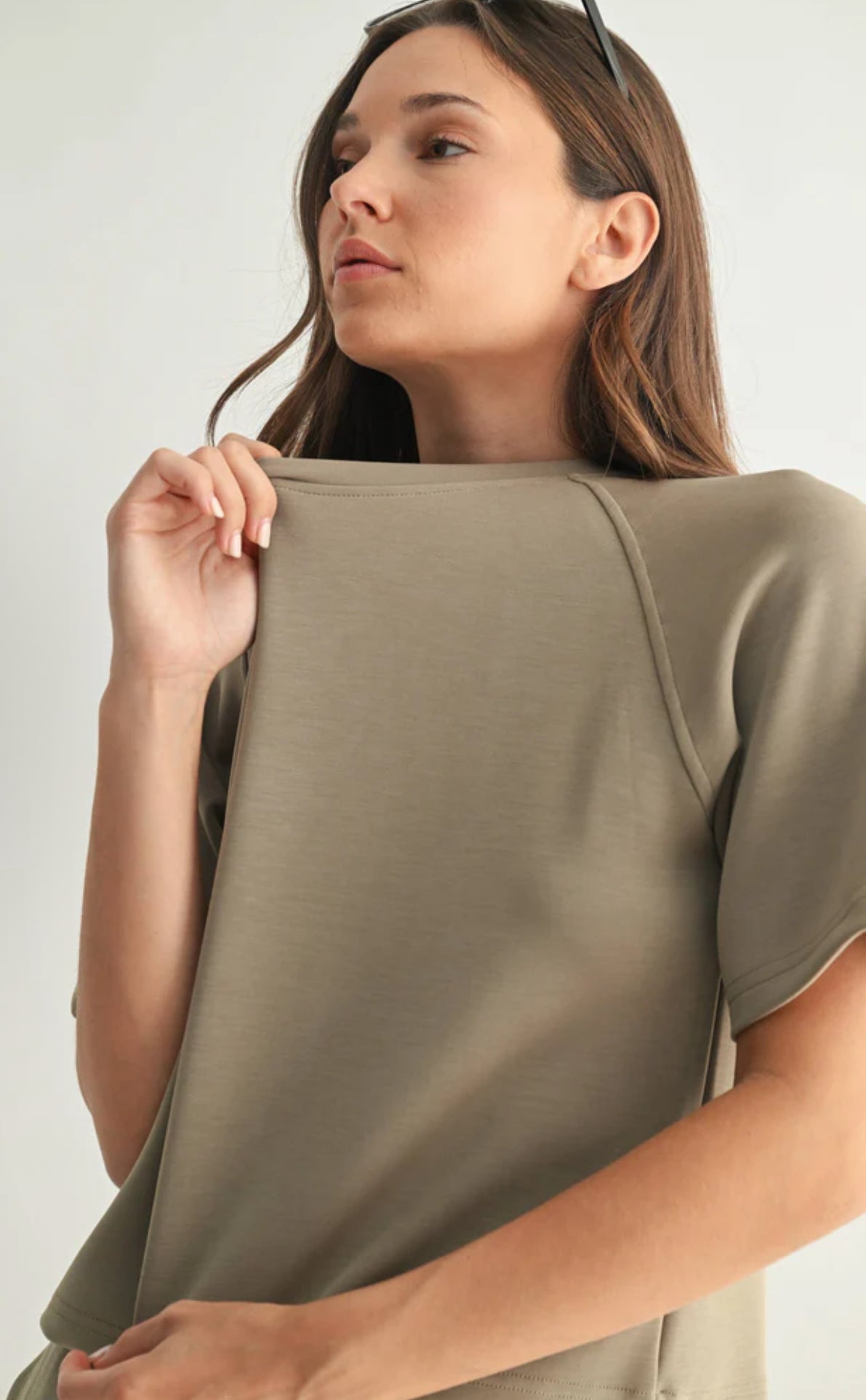 Laguna Soft Drape Raglan Tee