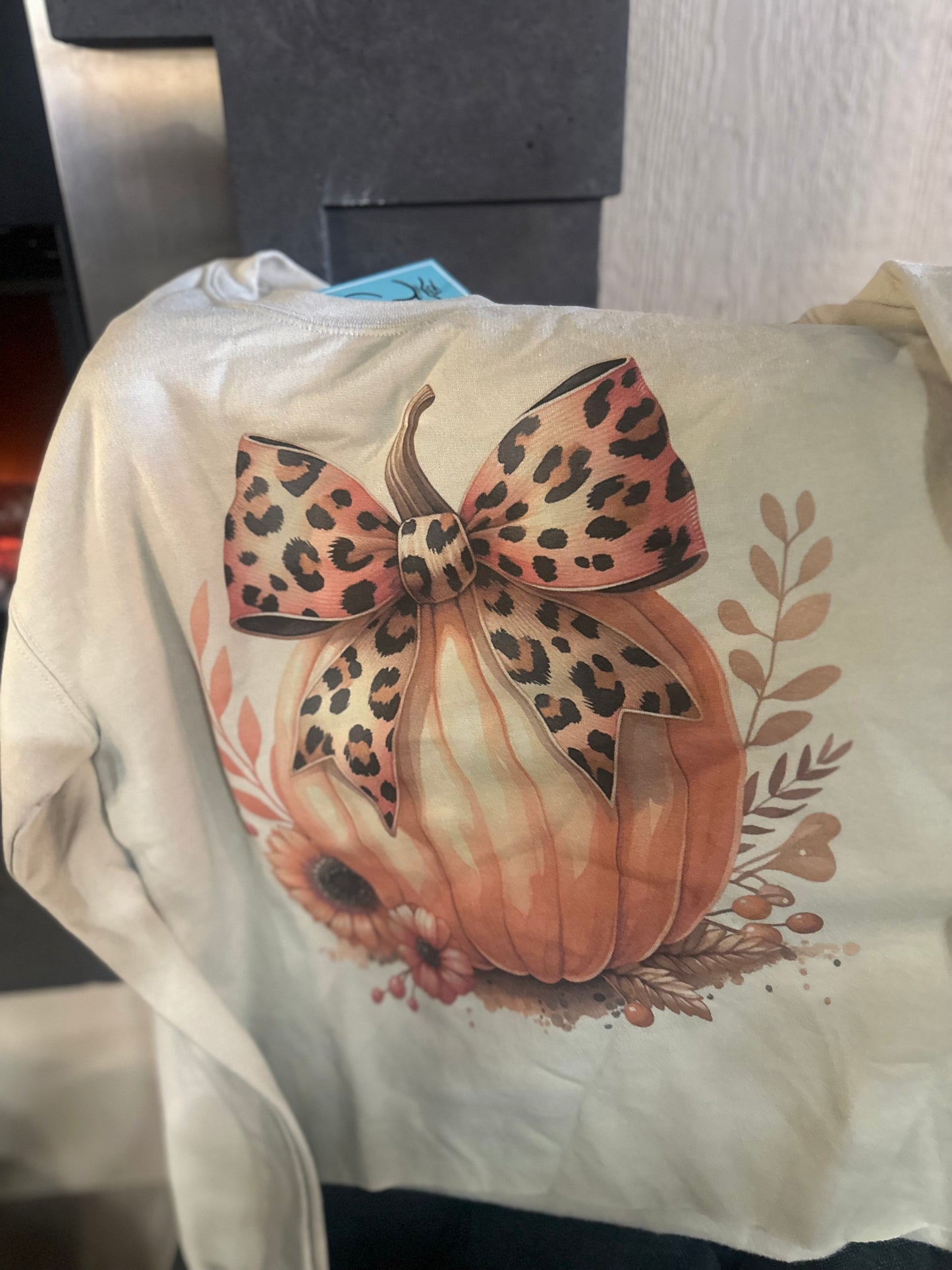 Pumpkin Fall Cropped Sweatshirt