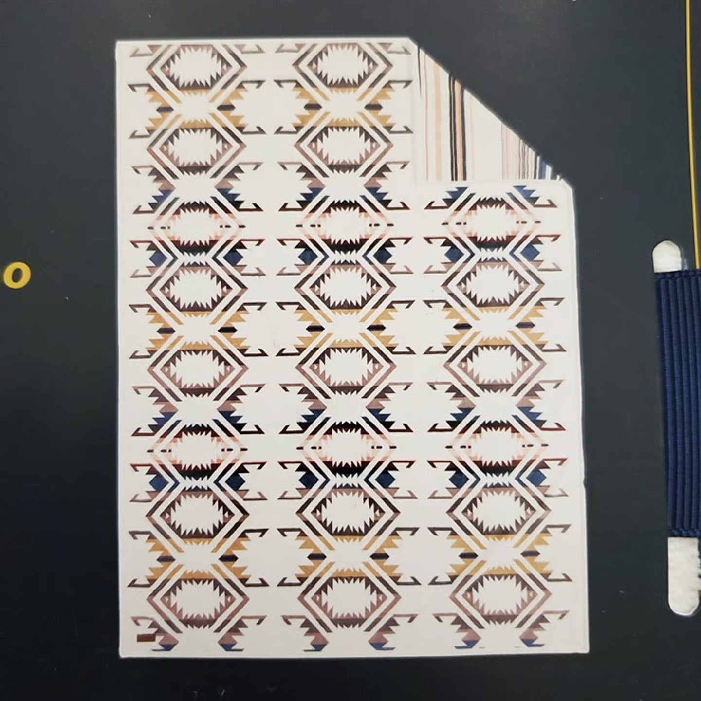 Pendleton Throw Blanket For Two Reversible Oversized Tribal Pattern 60x80 OEKO-TEX STANDARD 100