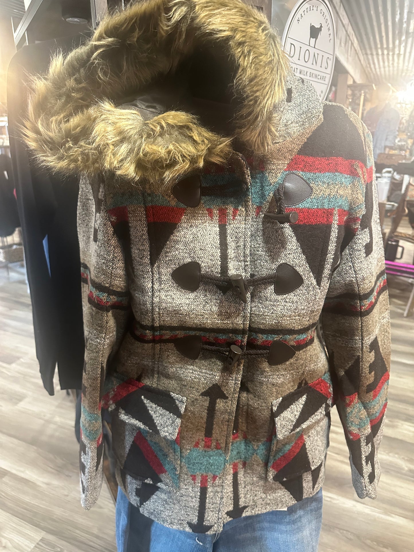 Ladies Aztec Jacket