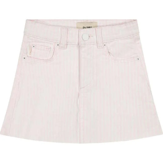 Jenny Mini Skirt Girl, Pink Stripe