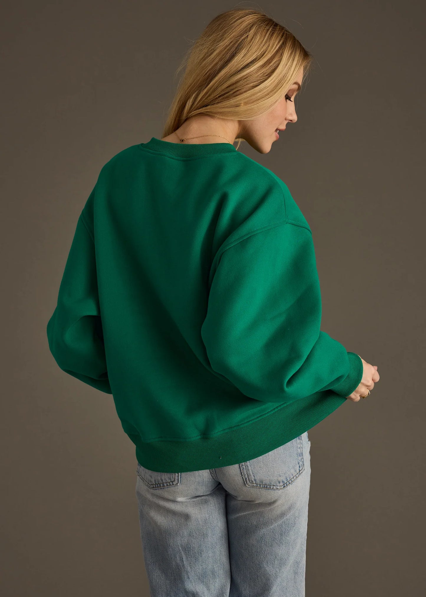 MARGARITA WEATHER SWEATSHIRT - GREEN