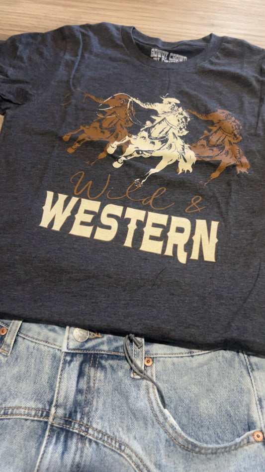 Wild & Western Long Sleeve Tee