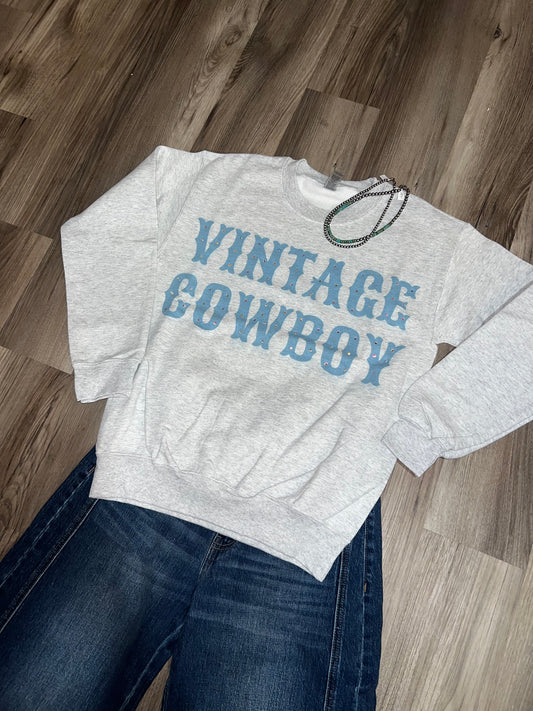 VINTAGE COWBOY Embellished Sweatshirt