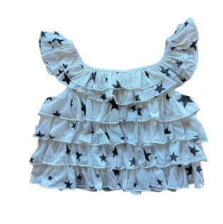 Hannah Banana Star Ruffle Blouse