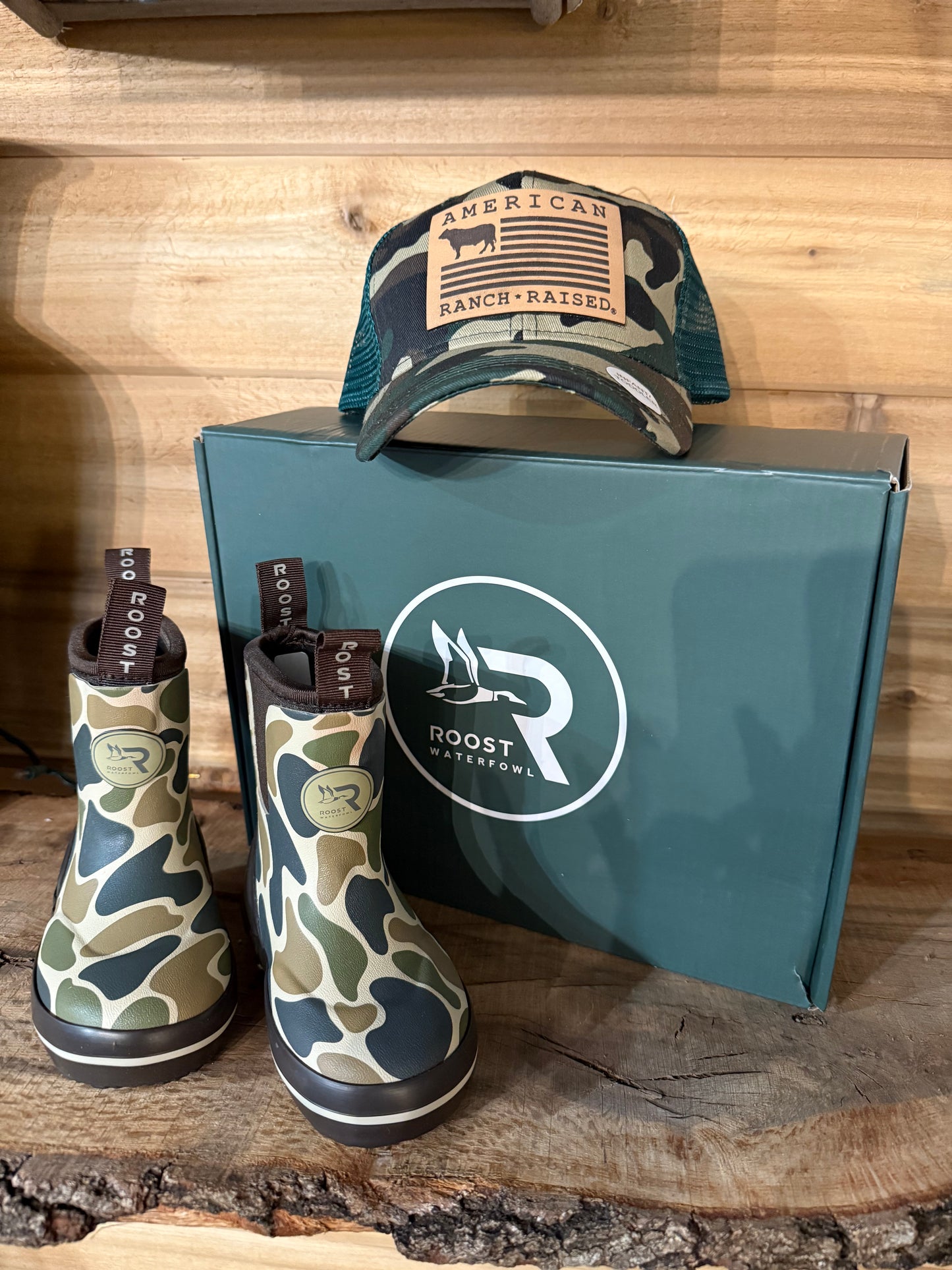 Fieldstone Youth Camo Roost Boots