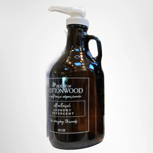 COTTONWOOD AMBER LAUNDRY SOAP PUMP DISPENSER House of Cottonwood