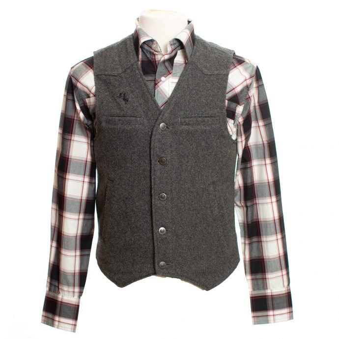 Wyoming Traders Bucksworth Mens Wool Vest