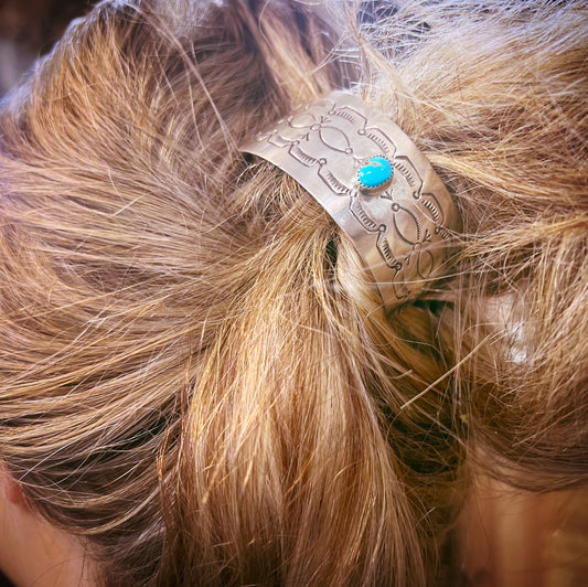 Hair Clip Turquoise KINGMAN S/S