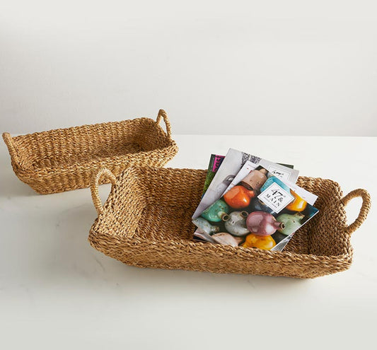 Seagrass Basket - Rectangle Tray