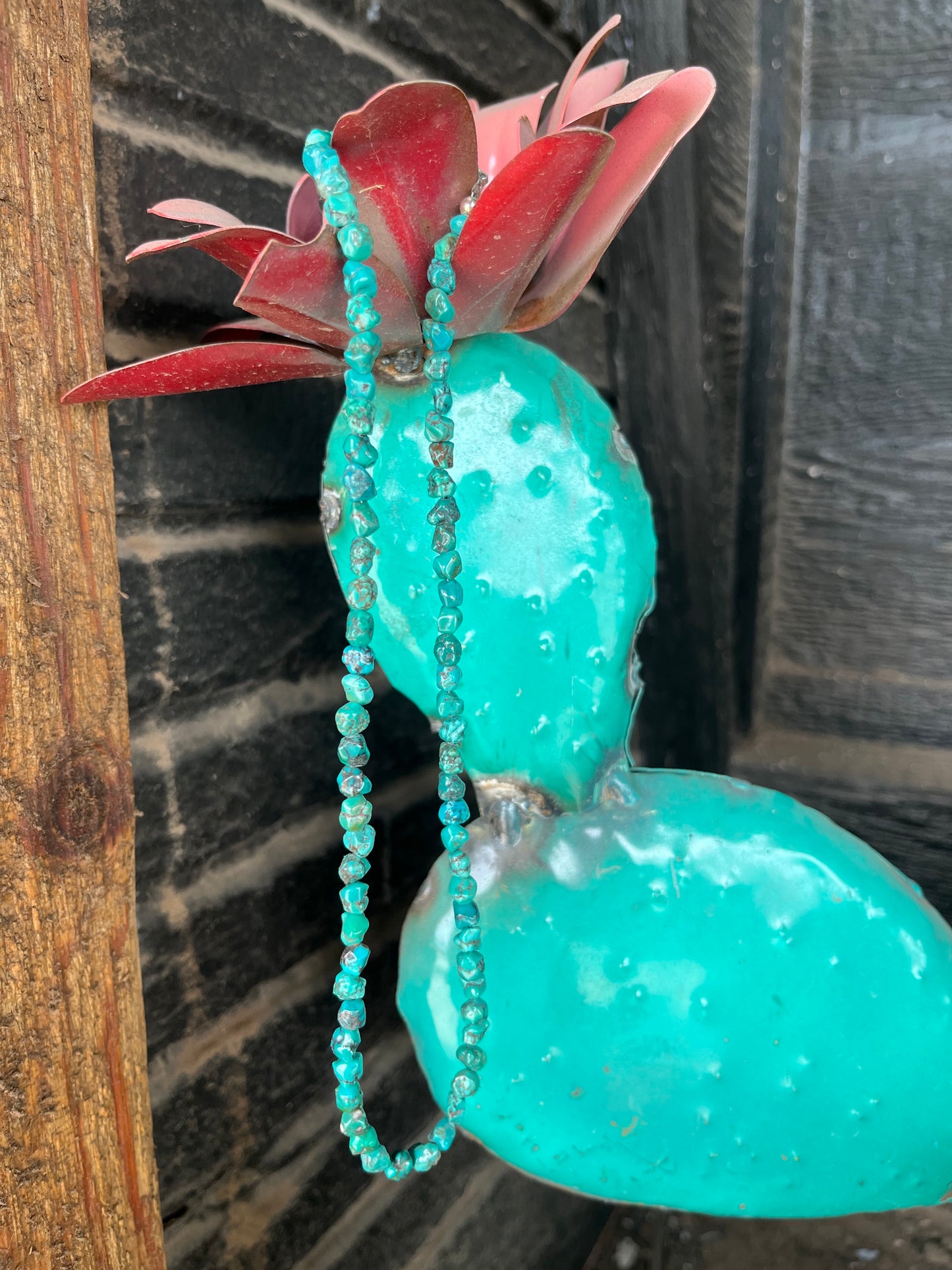 Sonoran Turquoise Necklace by Luane Begay