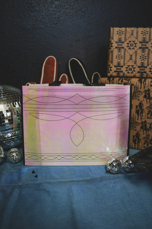 TRIPPY STITCH TOTE / TOTE-ALLY WESTERN Gift Bag