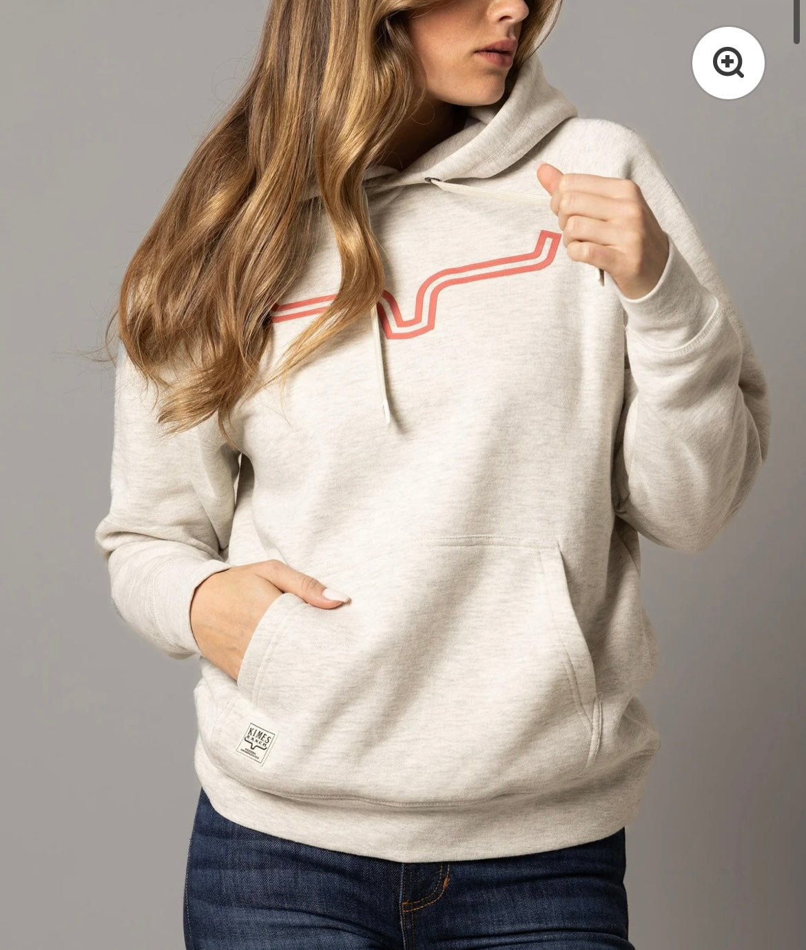Kimes Ranch Ladies Outlier Hoodie (Oatmeal Heather)