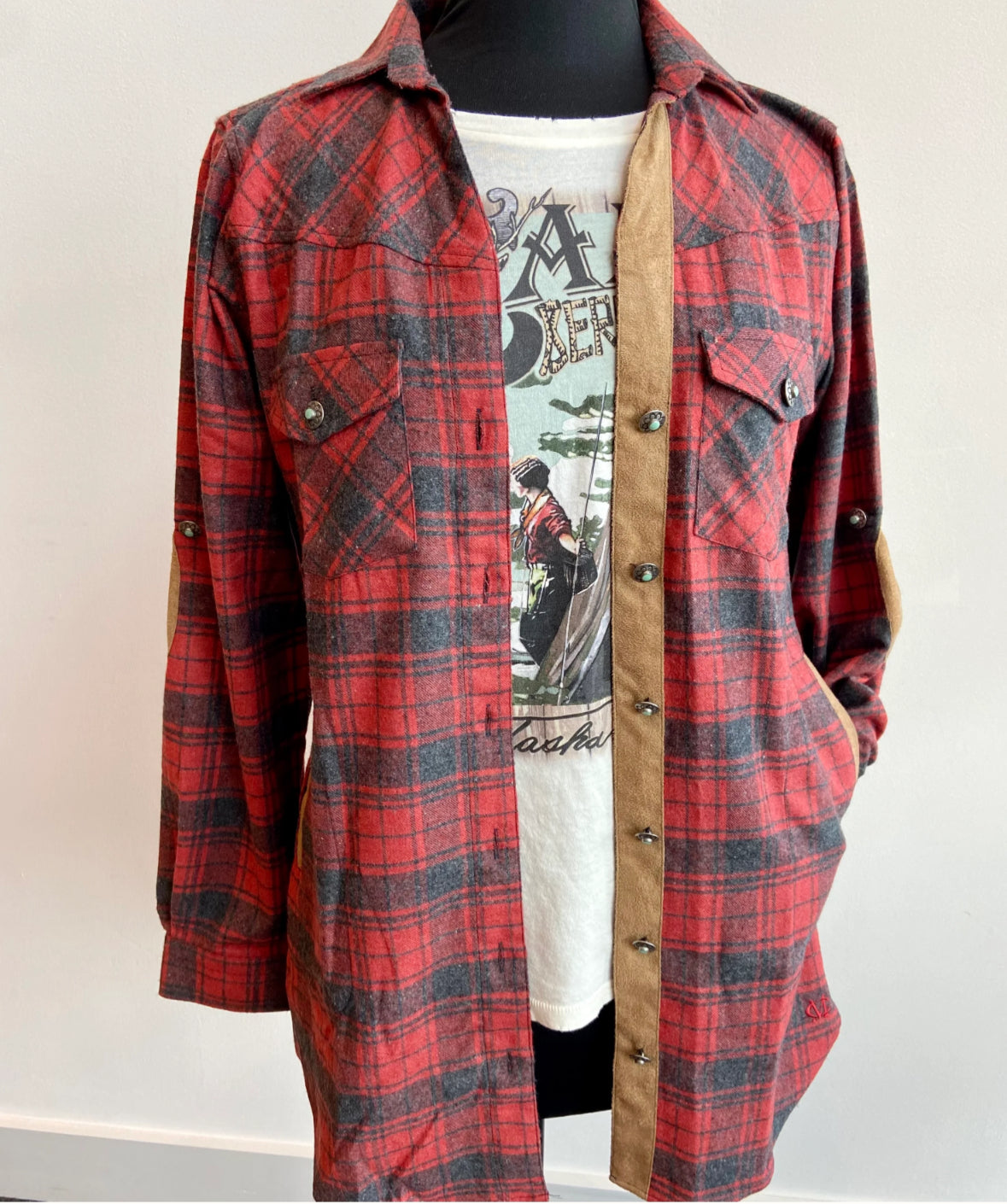 Madison Creek SHALEY PLAID TUNIC