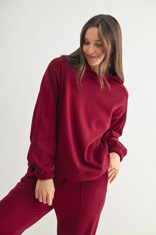Mono b Brushed Fleece Hoodie