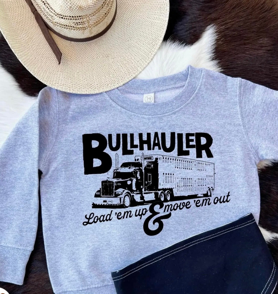 Bull Hauler Kids Sweatshirt
