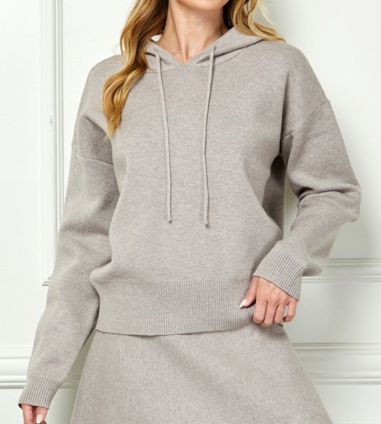 See And Be Seen Hooded Long Sleeve Super Soft Heavy Sweater Top Quality