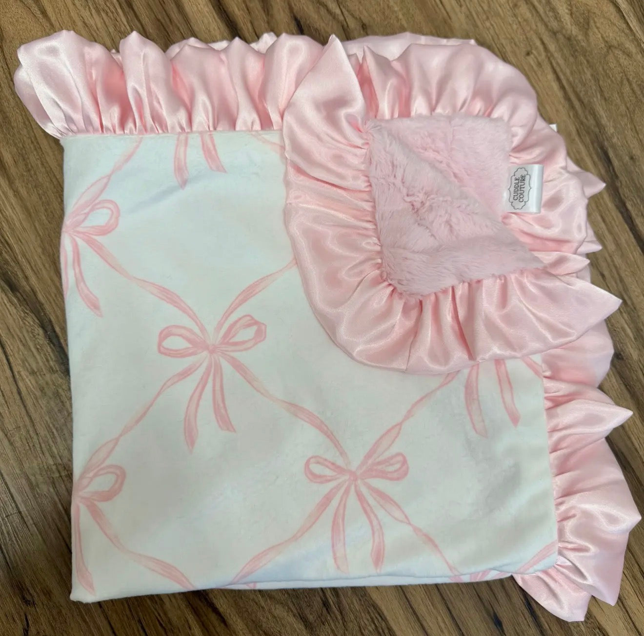 Minky Baby Blanket, Teether or Carseat Cuddler