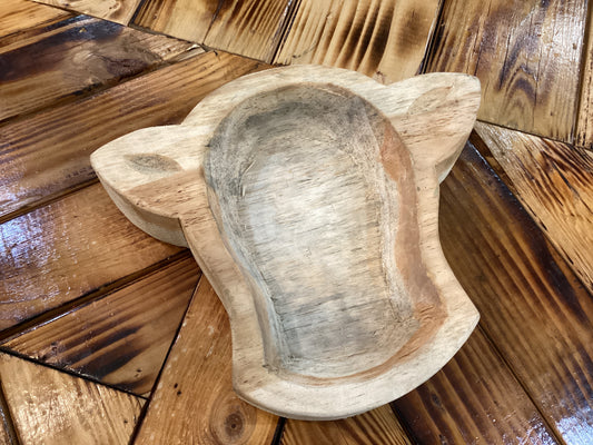 Cow Head Trinket Dough Bowl