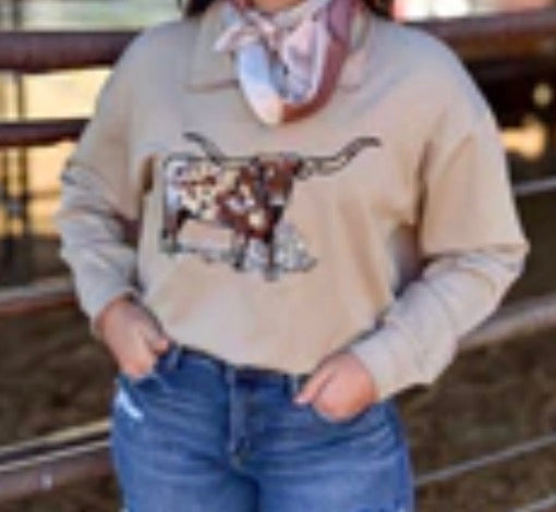 Lomita Longhorn Pullover