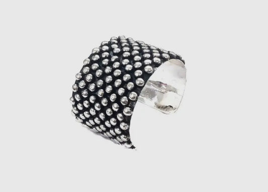 Western Tiny Bubble Cuff Bracelet