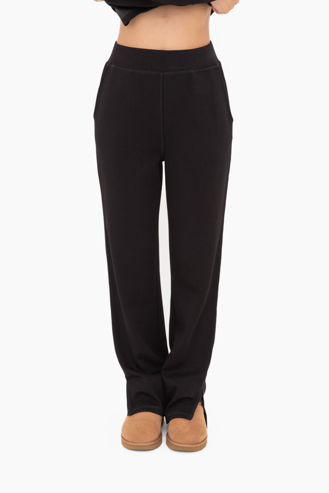 Mono B Curvy Butter Soft Cropped Yoga Pants