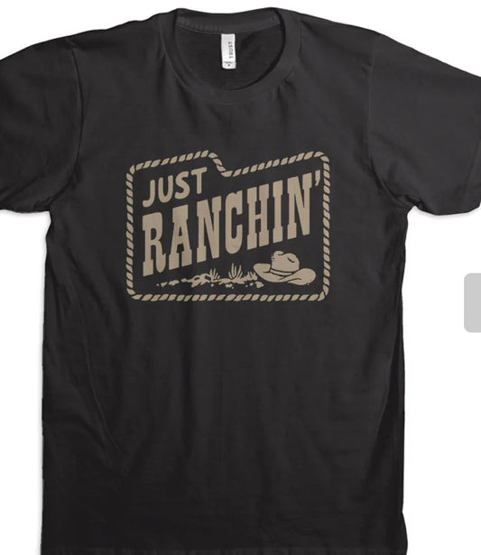 Just Ranchin Vintage Rope Tee