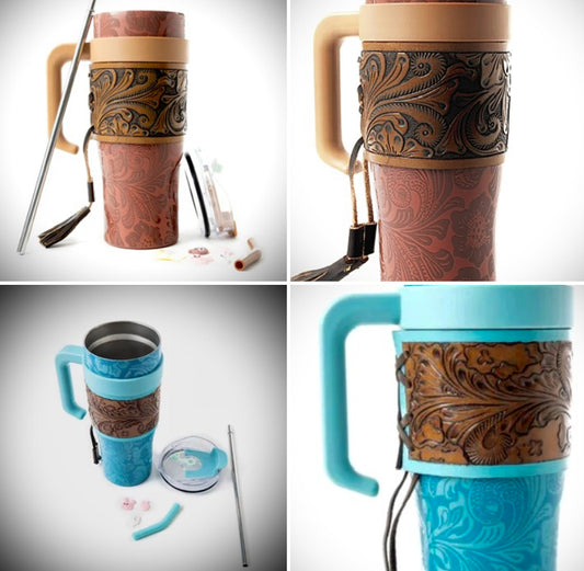 Myra Bag - Wide Wyoming Tumbler in Two Colors
