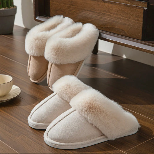 Winter Warm Fuzzy Home Slippers