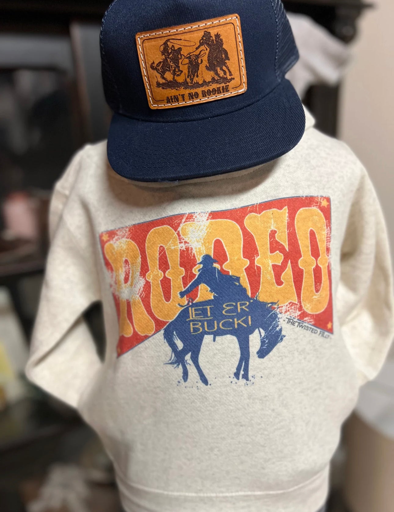 Rodeo “Let Er Buck” - Toddler Hoodie