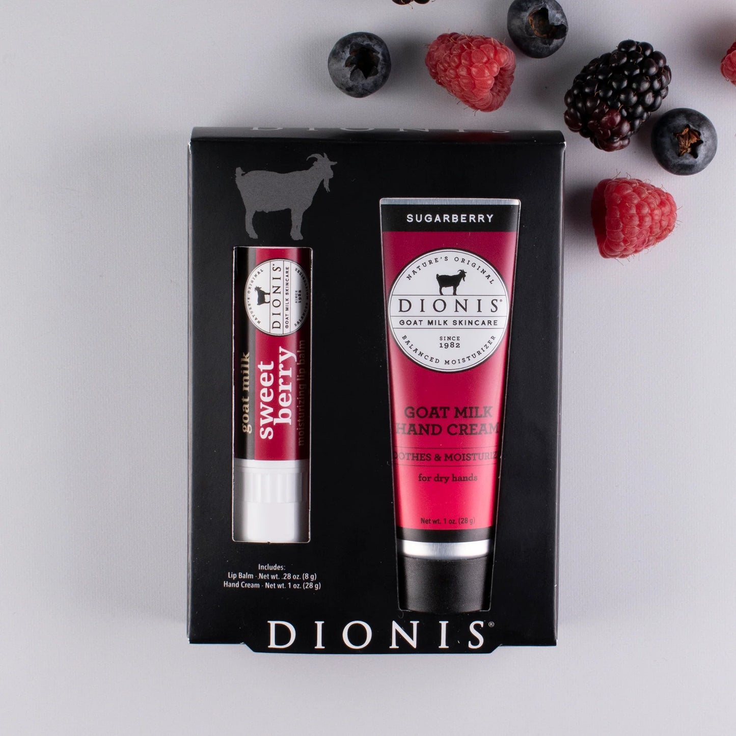 DIONIS GOAT MILK SKINCARE LIP & HAND SET