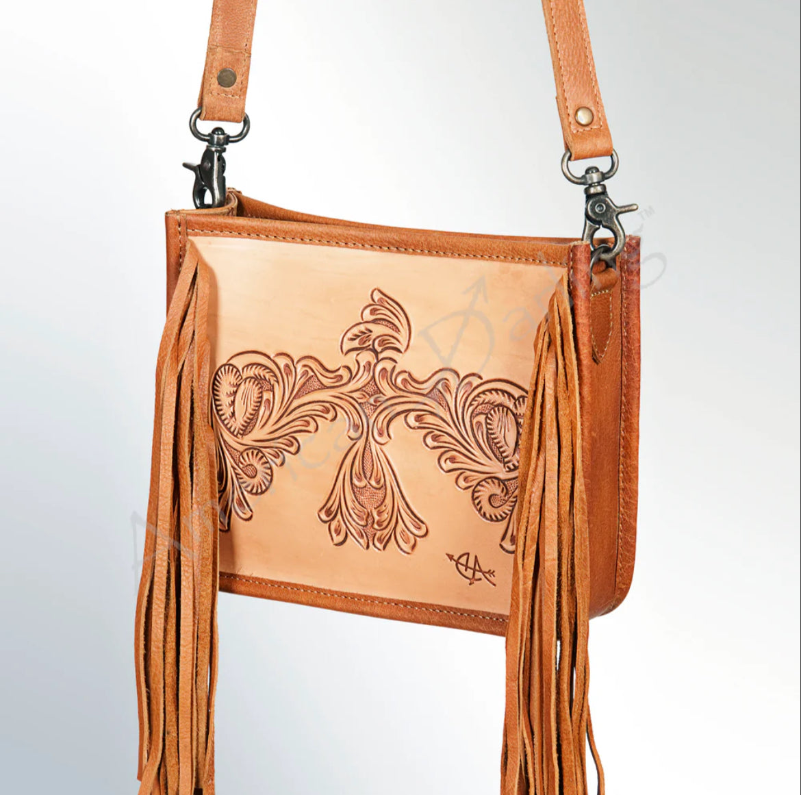 Crossbody Genuine Western Leather Women Bag American Darling