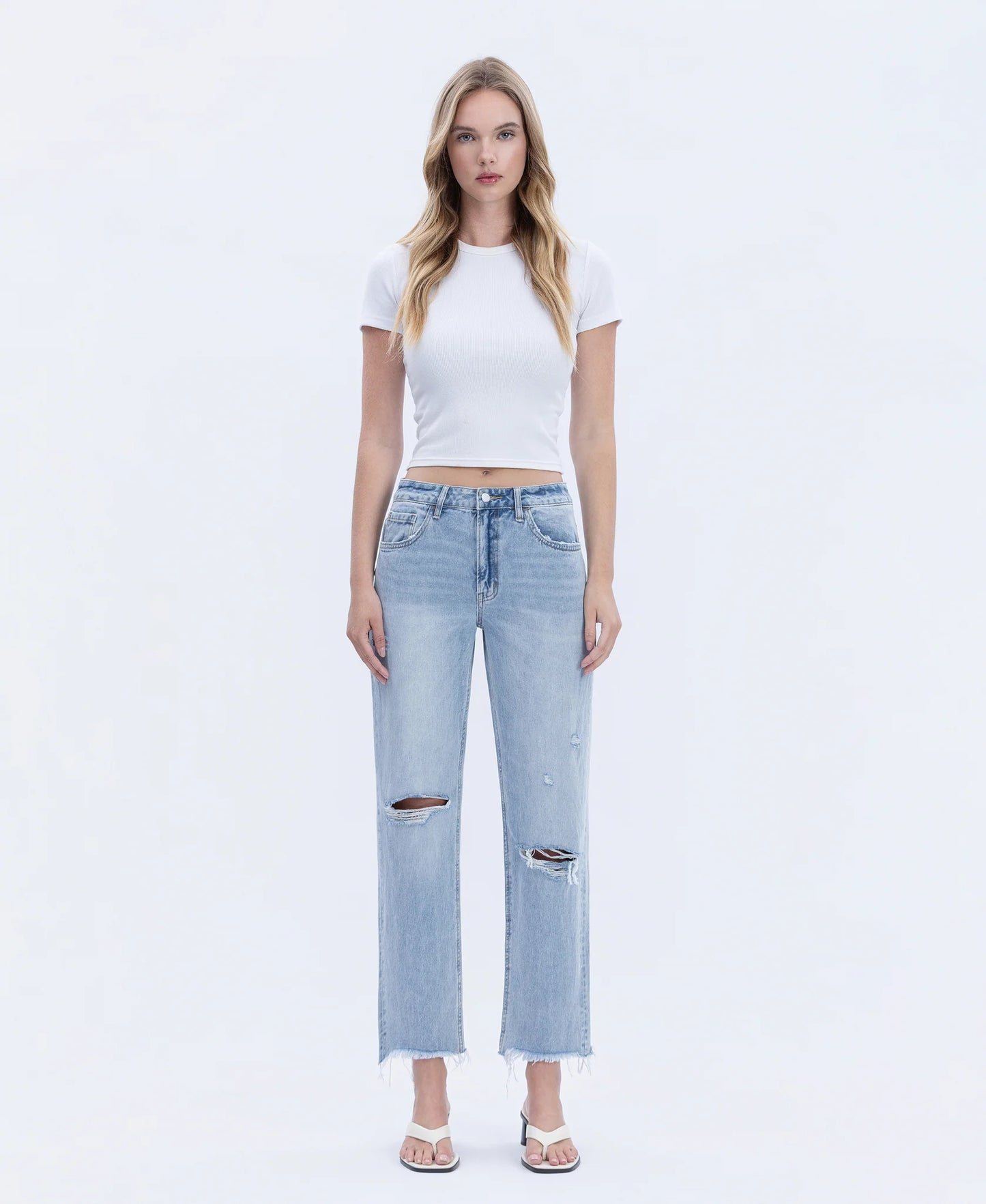 Flying Monkey Distressed Skinny Jeans