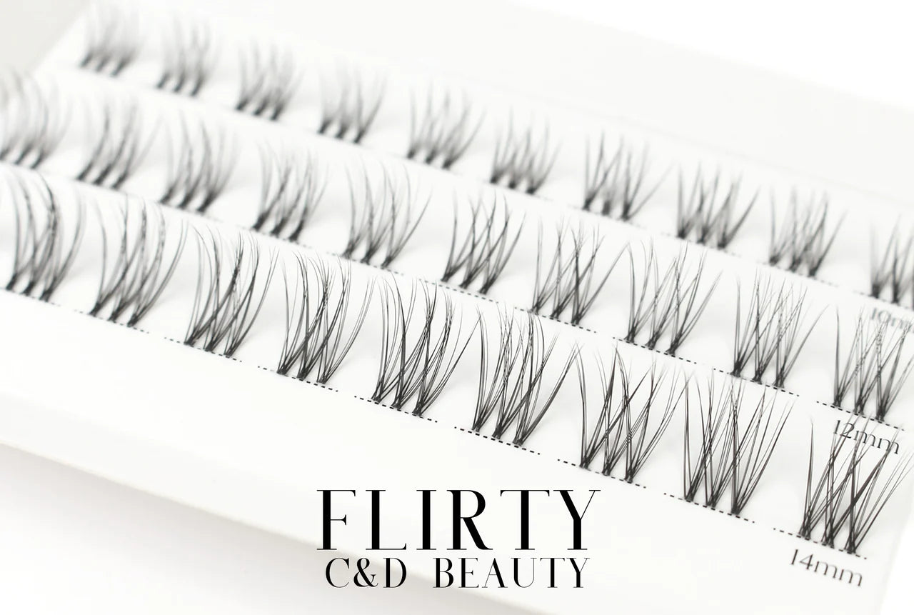 C & D Beauty Iconic Lash Kit with Tweezer and Refill Kit