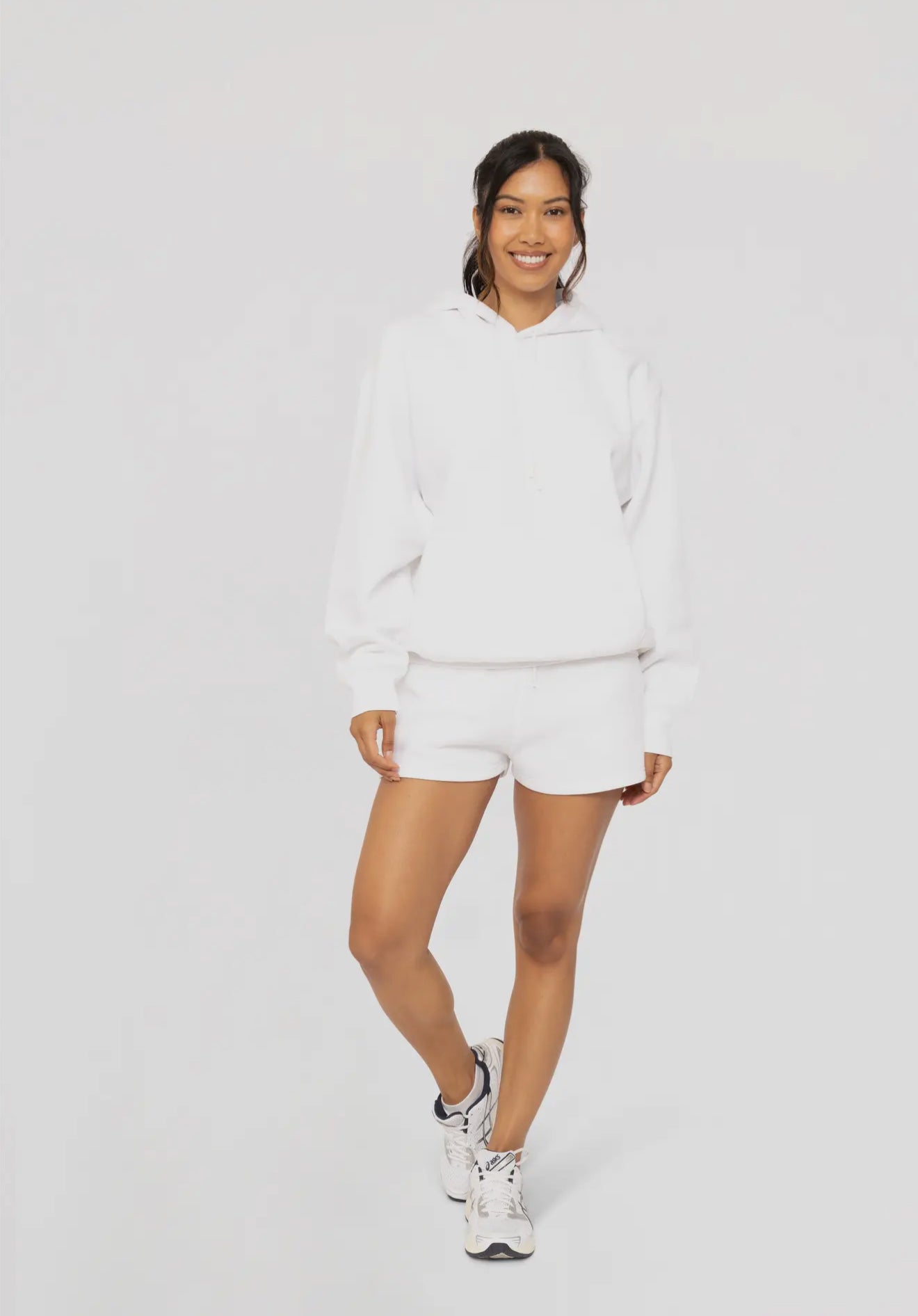 Mono b Cotton Blend Drop Shoulder Hoodie