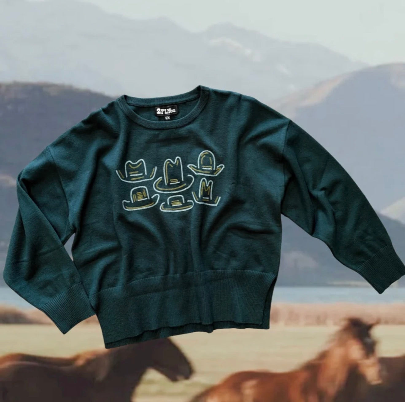 TIP YOUR HATZ Sweater