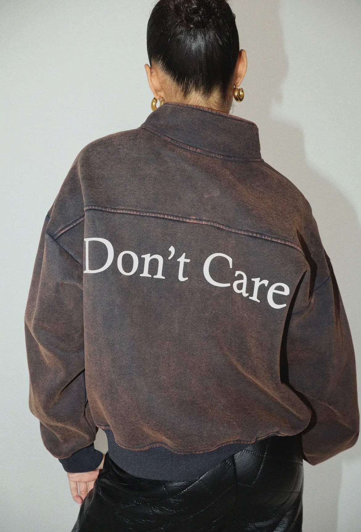 Tan Don’t Care Chic Women’s Sweatshirt