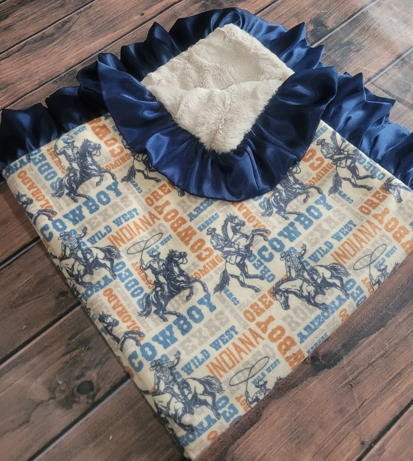 Minky Baby Blanket, Teether or Carseat Cuddler