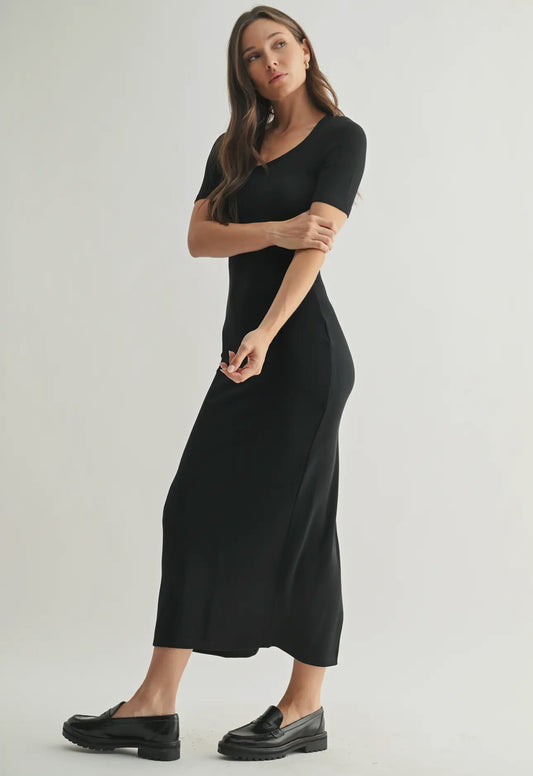 Butter Soft Laguna Soft Drape Maxi Dress