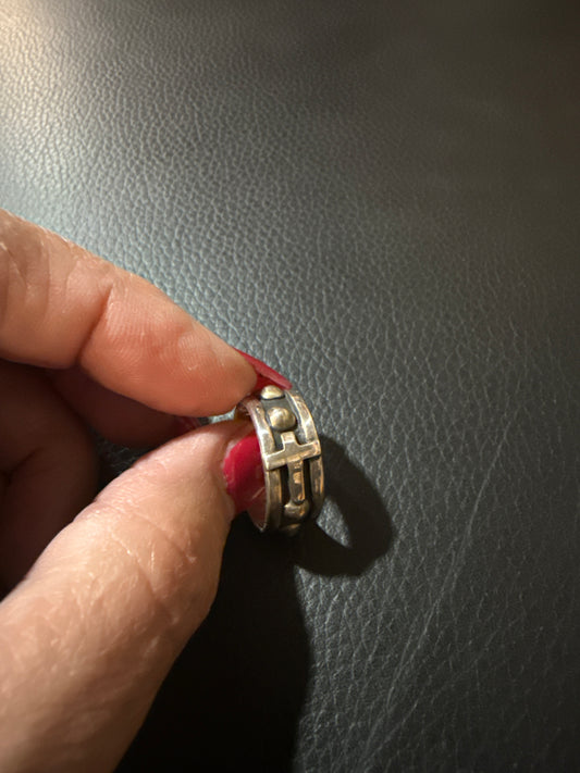 Sterling Silver Bead Handmade Band