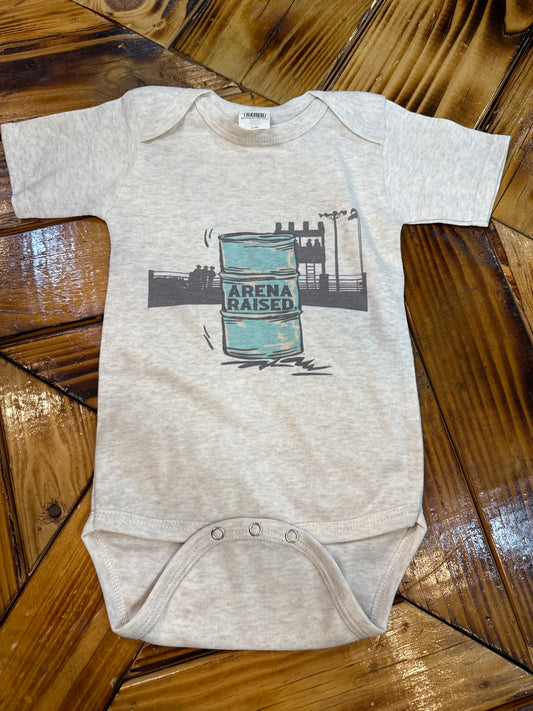 Ranch Raised Arena Raised Infant Onesie