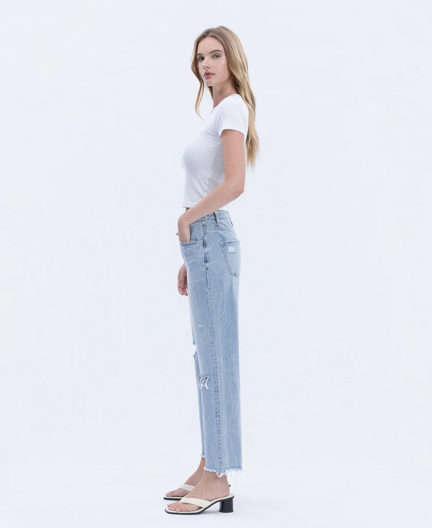 Flying Monkey Distressed Skinny Jeans