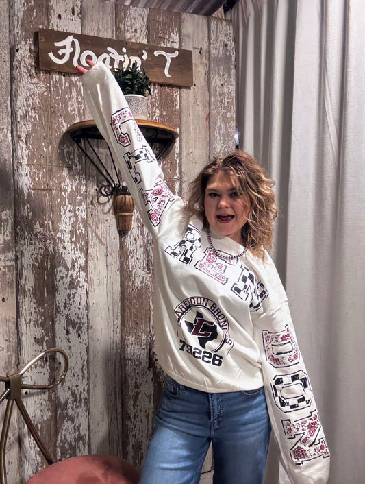 Clarendon 79226 Spirit Crewneck Sweatshirt