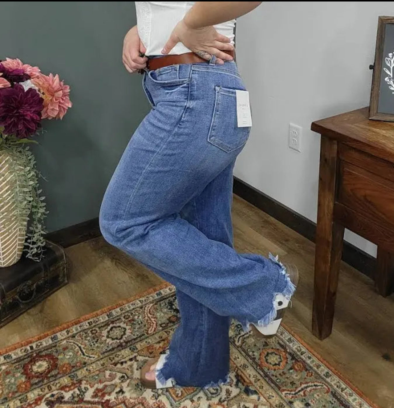 Lovervet Tummy Control 90's Loose Jeans